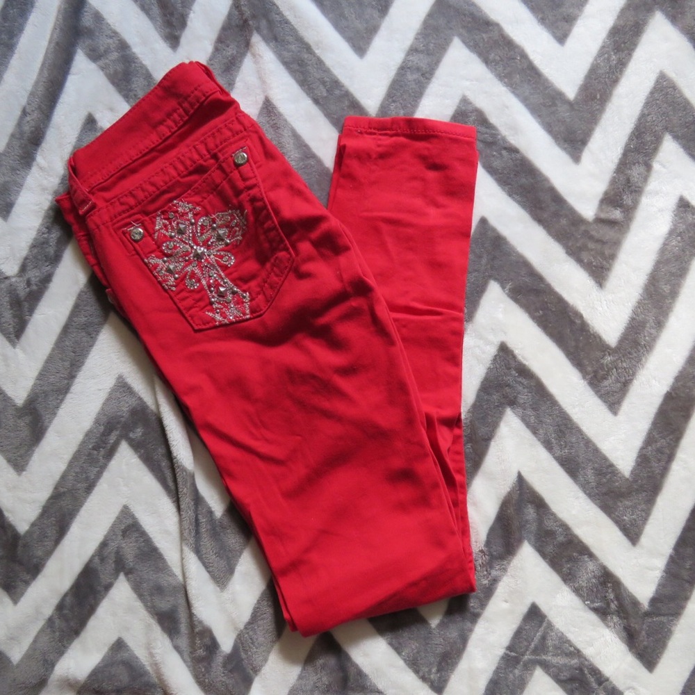 Beautiful Red Miss Me Jeans 😍❤️